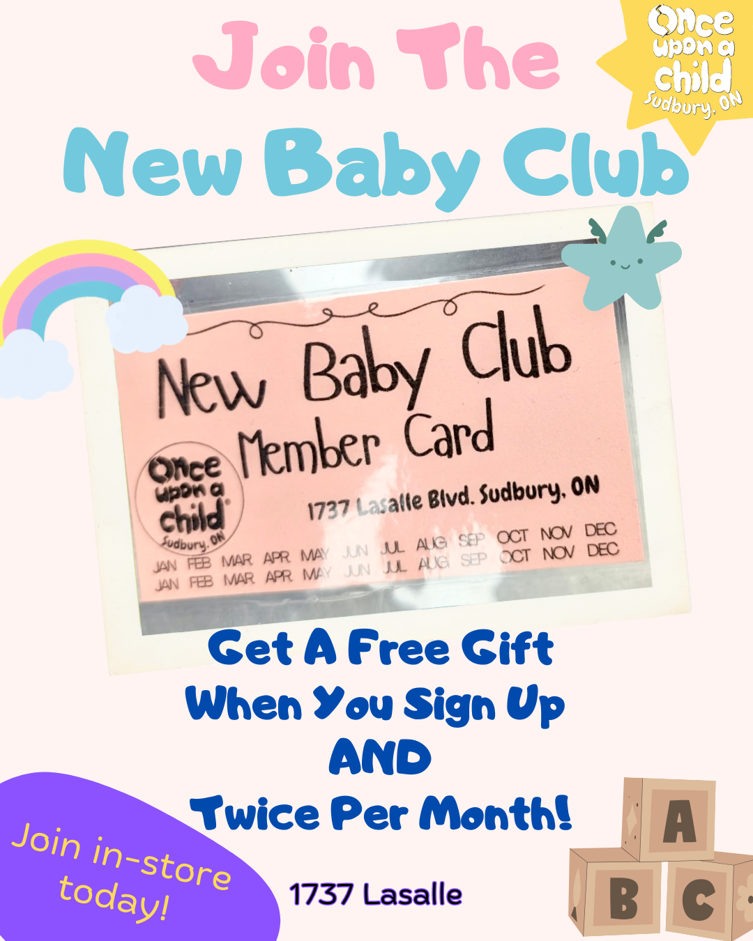Join The New Baby Club